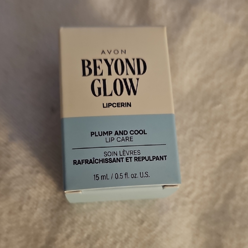 Avon Beyond Glow Lipcerin - Cool Blue Lip Care